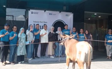 BSI Region III Palembang Distribusikan 103 Hewan Kurban