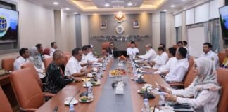 Rakor Kepala Daerah Kalsel, Menteri Nusron: Penetapan Lokasi LP2B Kewenangan Daerah