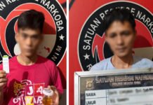 Dua Pengedar Ganja Diamankan dalam 45 Menit