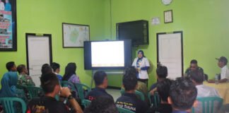 Sehat Bersama TMMD, Satgas Kodim 0402/OKI Berikan Penyuluhan Kesehatan kepada Warga