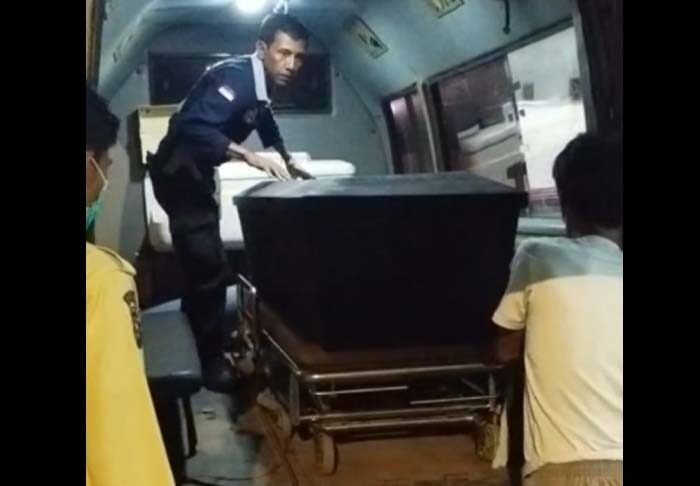 Polda Sumsel Berangkatkan Jenazah Korban Laka Bus ALS ke Tegal