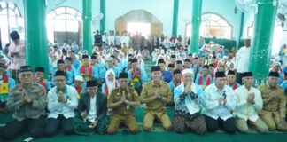 164 CJH Kloter 10 Diberangkatkan, Bupati OKI Tekankan Kesiapan Fisik dan Kebersamaan