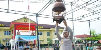 Semarak Hari Kedua Kapolres OKI Cup, Komunitas Burung Perkutut Adu Kualitas Suara