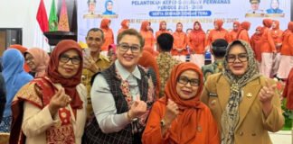 Perwanas Sumsel Resmi Dilantik, Wabup Muara Enim Dorong Sinergi Perempuan