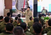Jadi Pembicara dalam SUSBANPIM VIII, Menteri Nusron Tekankan Disiplin dan Tata Kelola Organisasi