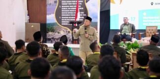 Jadi Pembicara dalam SUSBANPIM VIII, Menteri Nusron Tekankan Disiplin dan Tata Kelola Organisasi