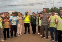 Dukung Gaya Hidup Sehat, Polda Sumsel Kawal Uji Coba CFD Tahap II di Palembang