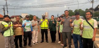 Dukung Gaya Hidup Sehat, Polda Sumsel Kawal Uji Coba CFD Tahap II di Palembang