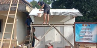 Progres 5 Unit MCK di Desa Pematang Sukatani Hampir Rampung 100 Persen