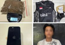 Pesan Ganja Lewat Instagram, Pemuda di OKU Selatan Ditangkap Saat Terima Paket Ekspedisi