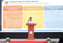 Bicara di International Conference on Pesantren 2026, Menteri Nusron Ajak Masyarakat Sertipikatkan Tanah Wakaf untuk Lindungi Aset Umat