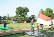 Kodim 0402/OKI-OI Gelar Upacara Peringatan Hari Lahir Pancasila Tahun 2026