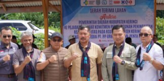 Pemkab Kerinci Serahkan Lahan Pembangunan RSUD ke PPK dan PT PP Urban