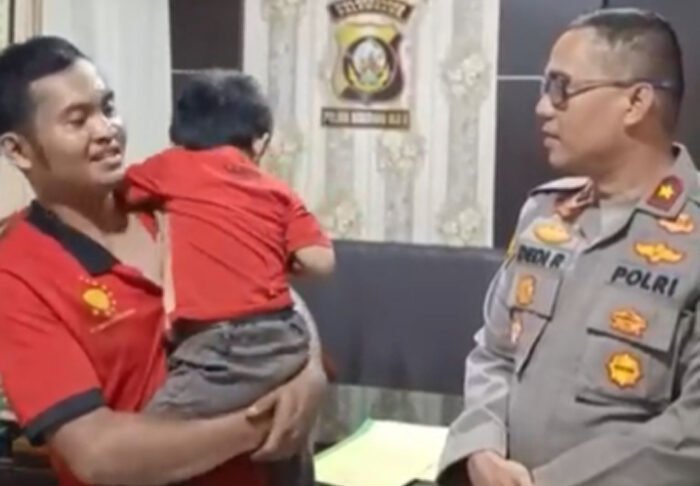 Respons Cepat Polsek SU II, Anak Terpisah dari Orang Tua Berhasil Dipertemukan Kembali dengan Keluarga