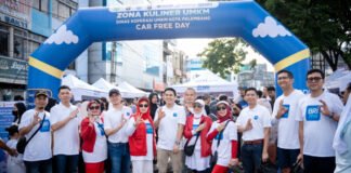 Zona Kuliner CFD Palembang Ramai Pengunjung, 63 UMKM Gunakan QRIS BRI untuk Transaksi Digital