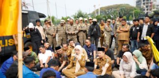 Jihan dan Marindo Temui PMII Lampung, Komitmen Tindak Lanjuti Aspirasi Mahasiswa