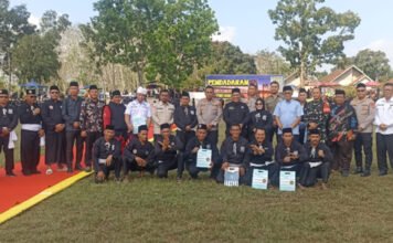Apel Pendadaran PSHT Dipimpin Wabup OKI, Kapolres Ajak Peserta Jaga Kamtibmas