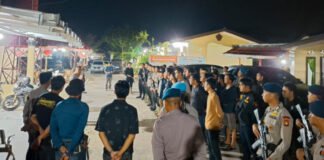 Respons Cepat Polda Sumsel dan Polres OKI Jaga Kondusivitas Kamtibmas di Lempuing