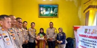 Hari Bhayangkara ke-80, Polres OKI Kunjungi Warakawuri dan Purnawirawan Polri