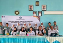 BNNK OKI Gandeng SMPN 3 Kayuagung Cetak Pelajar Pelopor Anti Narkotika