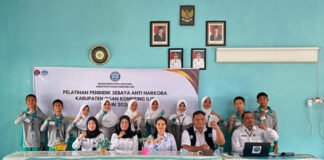BNNK OKI Gandeng SMPN 3 Kayuagung Cetak Pelajar Pelopor Anti Narkotika