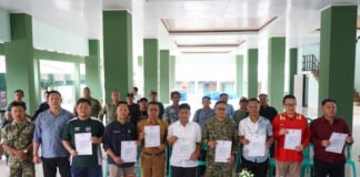 Kodim 0402/OKI Gelar Penandatanganan Pakta Integritas Pencegahan dan Penanggulangan Karhutla