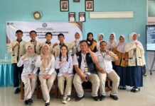 BNNK OKI Gelar Pelatihan Pendidik Sebaya Anti Narkotika di SMPN 3 Kayuagung