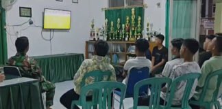 Kodim 0402/OKI-OI Gelar Nobar Piala Dunia 2026 Bersama Masyarakat