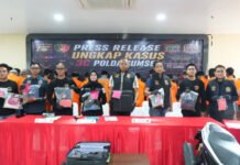 Polda Sumsel Ungkap 123 Kasus 3C dalam Sebulan, 137 Tersangka Diamankan