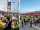 Pocil Polres OKI Tampil Memukau di Peresmian Car Free Day Kota Palembang
