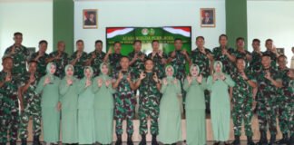 Penuh Khidmat, Kodim 0402/OKI-OI Gelar Wisuda Purnawira Hingga Penerimaan Warga Baru