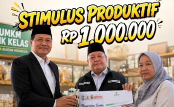 Baznas dan Pemkab Muara Enim Kucurkan Modal untuk 200 UMKM