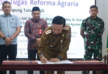 Kolaborasi Multisektoral Diperkuat, Lampung Wujudkan Reforma Agraria untuk Kesejahteraan Rakyat