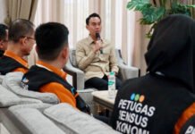 Bupati Muchendi Jadi Responden Pertama SE 2026, Warga Diminta Berikan Data Akurat