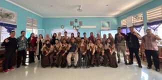 Hari Ketiga Pelatihan, BNNK OKI Cetak Agen Perubahan Anti Narkotika di SMPN 3 Kayuagung