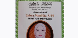 Ngalap Berkah Haul 40 Hari Almarhumah Salwa Maulidia, Keluarga Besar Yudi Mulyawan dan Rina Mulyati Gelar Doa Bersama