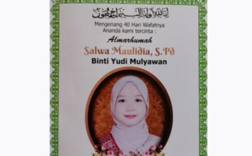 Ngalap Berkah Haul 40 Hari Almarhumah Salwa Maulidia, Keluarga Besar Yudi Mulyawan dan Rina Mulyati Gelar Doa Bersama