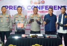 Kurang dari 12 Jam, Polres OKI Ringkus Pelaku Penembakan Maut di Mesuji