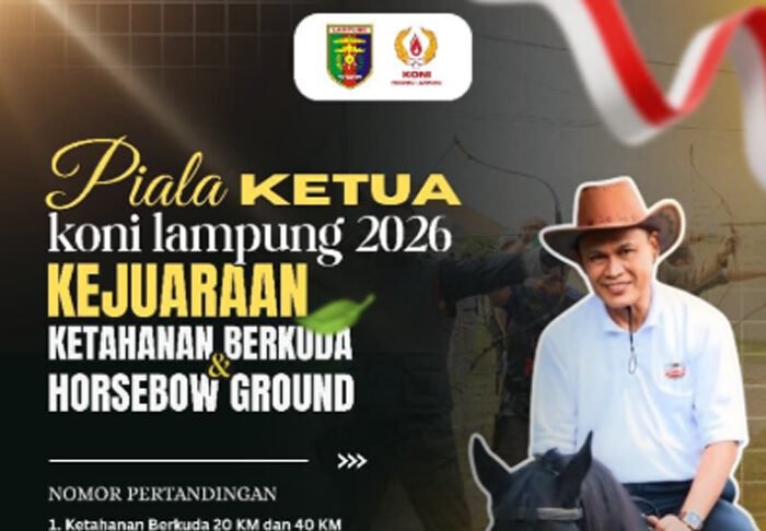 Piala Ketua KONI Lampung Segera Digelar, Kejuaraan Berkuda Memanah Terbesar Siap Lahirkan Atlet Berprestasi