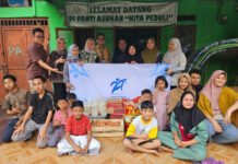 Peringati HUT ke-27 Serikat Pekerja BRI Wilayah, BRI RO Palembang Salurkan Bantuan Sembako ke Tiga Panti Asuhan