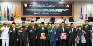 Pemprov Lampung Pertahankan Opini WTP 12 Kali Berturut-turut
