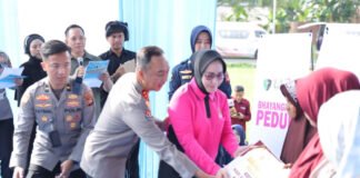 Sentuhan Kasih Bhayangkari Warnai Bakti Sosial dan Kesehatan Hari Bhayangkara ke-80 di Sumsel