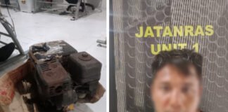 Polisi Bekuk Dua Tersangka Pencuri Mesin Penggiling Ikan di Jakabaring Palembang