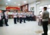 Kapolres OKI Pimpin Sertijab Perwira, Sejumlah Jabatan Strategis Berganti