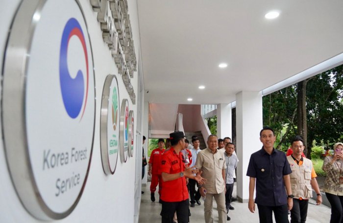 Kerja Sama Indonesia-Korea Perkuat Kesiapsiagaan Karhutla di OKI