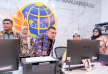 Tinjau PELATARAN di Kantah Banjarbaru, Wamen Ossy Tekankan Pelayanan Cepat dan Minim Antrean
