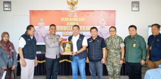Komisaris Utama PT Pegadaian dan Direksi Jalin Silaturahmi ke Polres OKI