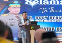 Wamen Ossy Ajak Pemkab Perkuat GTRA untuk Selesaikan Persoalan Pertanahan di Tanah Laut