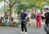Jaga Kebugaran di Tengah Padatnya Tugas, ASN Lampung Selatan Kompak Senam Bersama di GWH