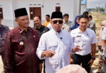 Tinjau Lokasi Huntap Aceh Tamiang, Menteri Nusron Pastikan Lahan 100 Persen Siap Dibangun